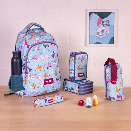 купить Школьный пенал Milan 081129RL2 Mini penar Roller в Кишинёве 