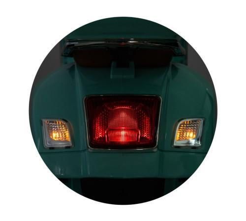 купить Электромобиль Chipolino ELMVE0251TG Мотоцикл Vespa GTS Super teal green в Кишинёве 