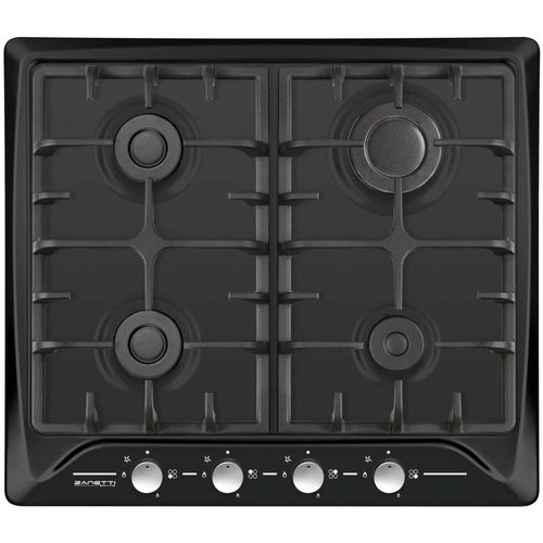 купить Встраиваемая поверхность газовая Zanetti ECO 1120 Black в Кишинёве 