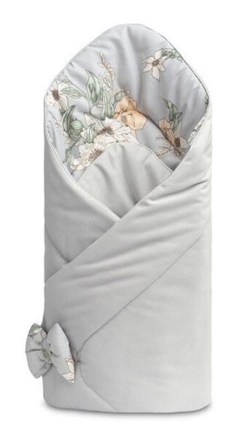 купить Детское постельное белье Sensillo 42609 Одеяло конверт 75x75 Velvet Lily Grey в Кишинёве 