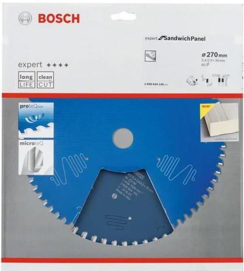 купить Диск отрезной Bosch 2608644145 Panza de fierastrau circular Expert SH H 270x30-60 в Кишинёве 