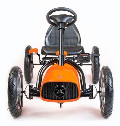 купить Детский карт Baby Mix 55292 педальная машинка Go-kart Buggy оранжевая в Кишинёве 