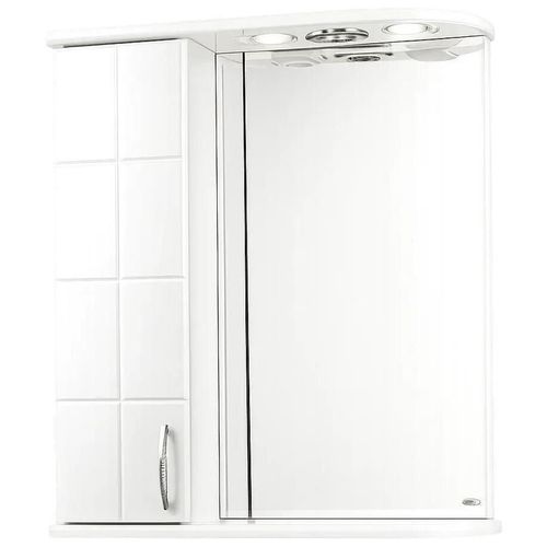 купить Зеркало для ванной Mashtab 1810 Domino 600x200x720 Alb в Кишинёве 