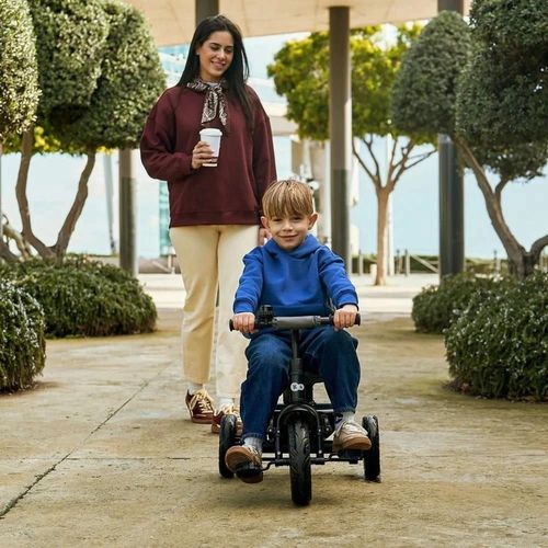 купить Велосипед-коляска KinderKraft Aston 2 Plus Navy (KRASTO02NAVPL00) в Кишинёве 
