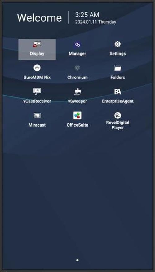 купить Интерактивный дисплей Viewsonic CDE5530, Commercial Presentation Display 55" в Кишинёве 