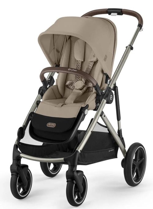 купить Детская коляска Cybex 522005243 Gazelle S TPE BP Almond Beige в Кишинёве 