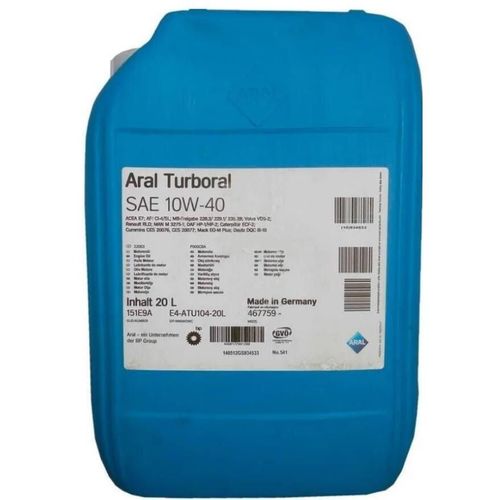 cumpără Ulei Aral Turboral 10W-40 CI-4/SL E7 (20L) în Chișinău 