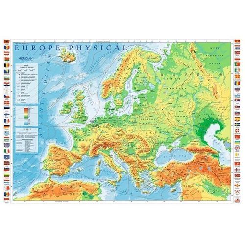 cumpără Puzzle Trefl 10605 Puzzle 1000 Mapa Europei 6K în Chișinău 