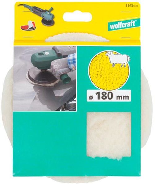 купить Диск шлифовальный Wolfcraft 3163000 Calota de lustruit autoadeziva 180mm в Кишинёве 