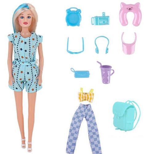 cumpără Păpușă Essa 60299/60298HWT-1 Păpușa cu accesorii pentru călătorie, 29cm în Chișinău 