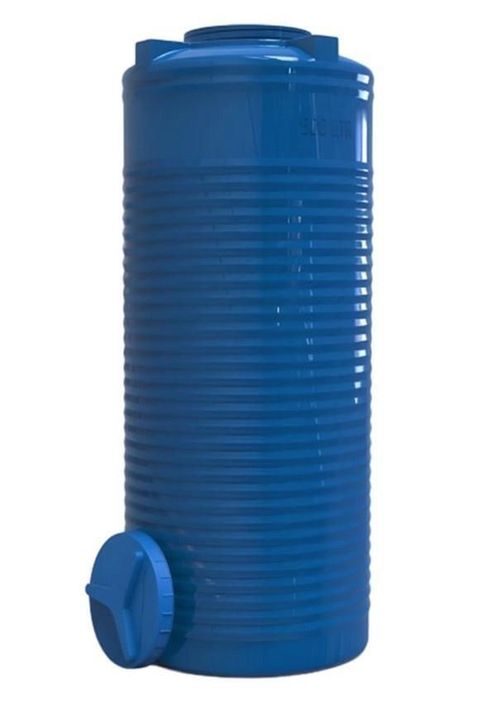 cumpără Duș de vară Uniplast 37082 Rezervor apa 500 L vertical, ingust, oval (albastru) cu stut D. 1/2" 69x171 cm în Chișinău 