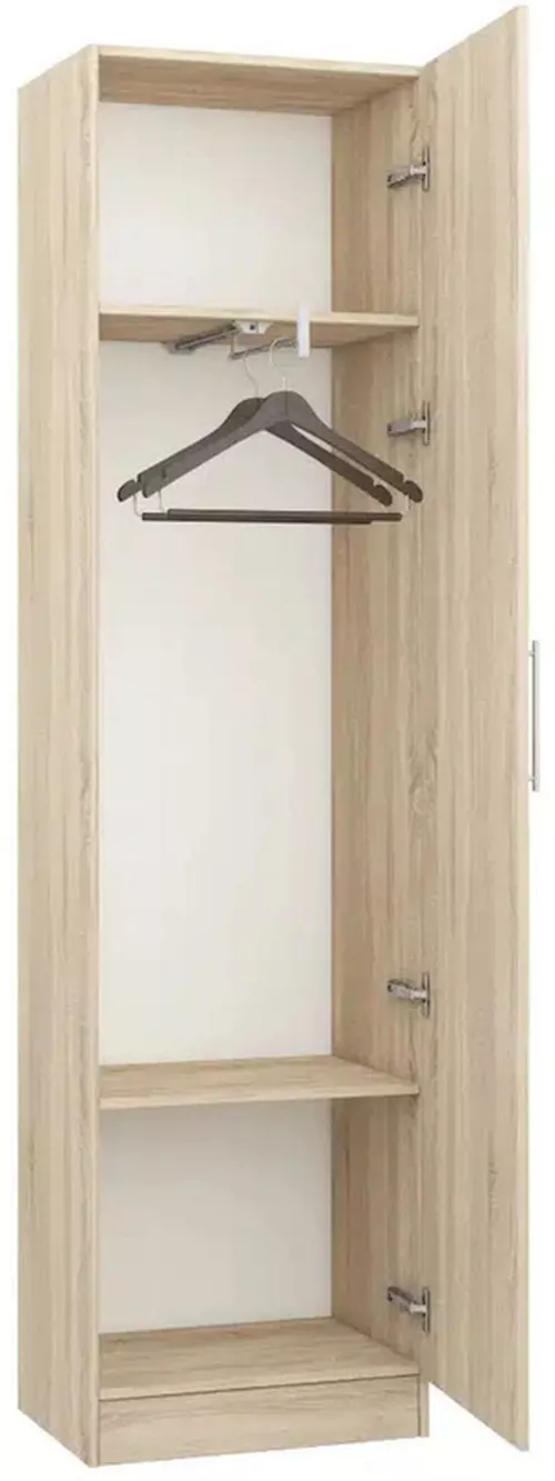 купить Шкаф Mobildor-Lux Шкаф-купе Practik (55x40x210H см) Sonoma в Кишинёве 