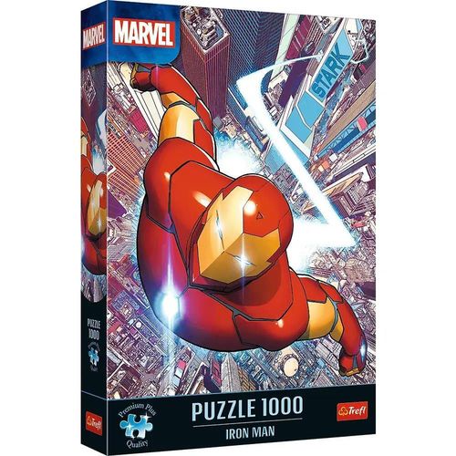 купить Пазл Trefl 10862 Puzzle 1000 Premium Plus. Iron Man в Кишинёве 