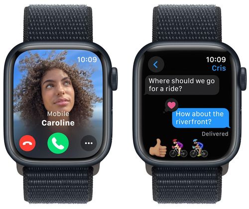 cumpără Ceas inteligent Apple Watch Series 9 GPS 41mm Midnight MR8Y3 în Chișinău 