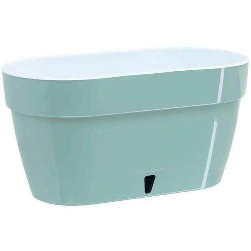 купить Цветочный горшок Santino Jardiniera Asti 300 (5.2L, Nefrit/Alb) в Кишинёве 