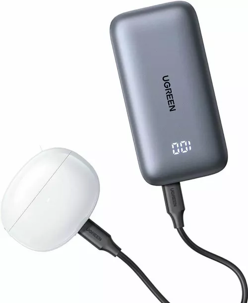 купить Аккумулятор внешний USB (Powerbank) Ugreen 25185 Two-way Fast Charging 10000mAh, 30W, Black в Кишинёве 