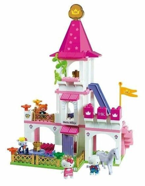 cumpără Set de construcție Androni 8676-00HK Замок HelloKitty UNICOPLUS în Chișinău 