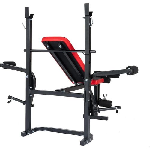 cumpără Banca pentru antrenament de forţă FunFit 4808 Black/Red în Chișinău 