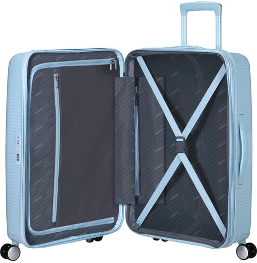 купить Чемодан Samsonite Soundbox 77/28 TSA Exp Pastel Albastru (88474/8365) в Кишинёве 