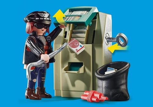 купить Игрушка Playmobil PM70572 Bank Robber Chase в Кишинёве 