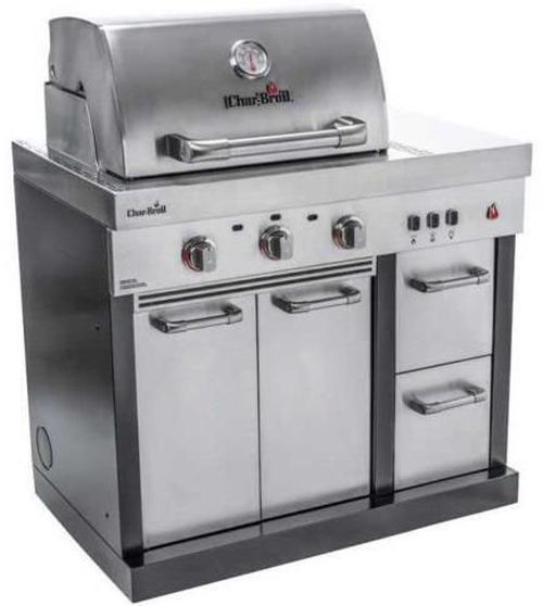 купить Мангал Char-Broil 463246018 Ultimate 3 Burner, TRU-Infrared, Modular Kitchen (pe gaz) в Кишинёве 