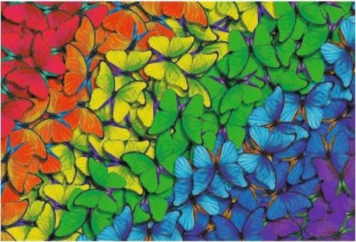 cumpără Puzzle Trefl 20159 Rainbow Butterflies în Chișinău 