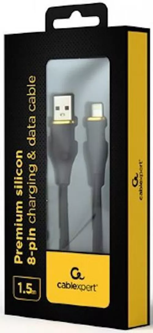 купить Кабель для моб. устройства Cablexpert CC-USB2S-AM8PM-1.5M-BK в Кишинёве 
