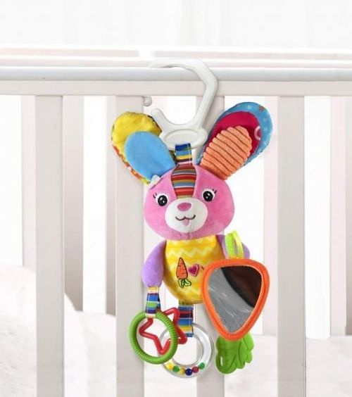 cumpără Jucărie cu pandantiv Hoogar HG0104006 Baby plush toy, Rabbit în Chișinău 