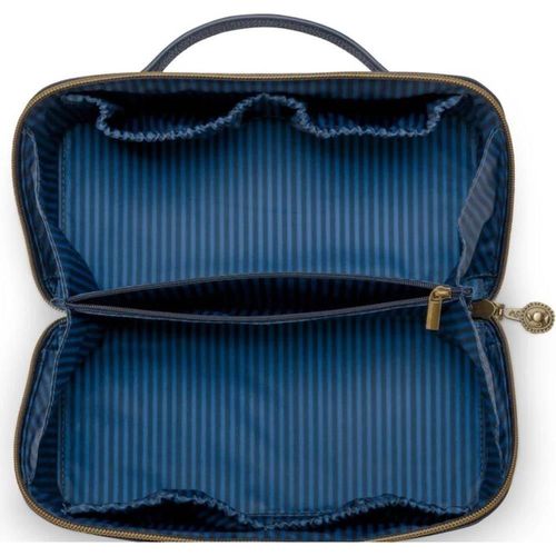купить Несессер/косметичка Pip Studio 51.274.288 Cyrille Cosmetic Bag Medium Blue 23.5x10.5x11cm Blue в Кишинёве 