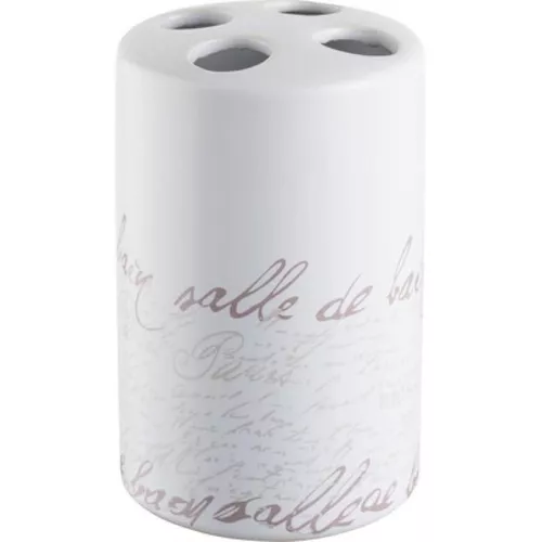 купить Стакан для зубных щёток Bisk 06568 Suport periute de dinti STAMP в Кишинёве 