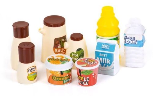 купить Игрушечная кухня и посуда Chipolino DIPK002413BK with light and sound, sprayingand watering 99cm в Кишинёве 