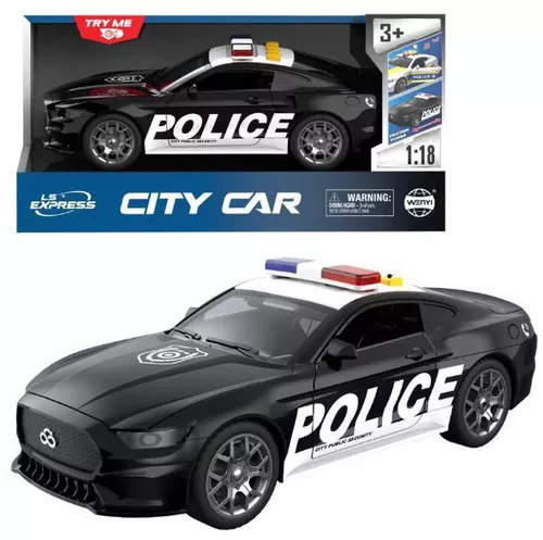 cumpără Mașină Wenyi WY1162A 1:18 Mașină de poliție cu inerție (lumină/sunet) în Chișinău 