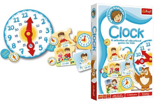 cumpără Puzzle Trefl 1986 Game - Clock RO/Little Explorer în Chișinău 