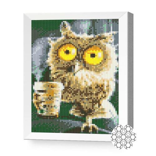 купить Картина по номерам Art Gallery JS27629 Mozaic cu diamante 20x30cm Cafeaua de dimineata в Кишинёве 