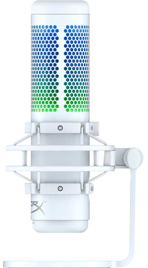купить Микрофон для ПК HyperX 519P0AA, QuadCast S, White в Кишинёве 