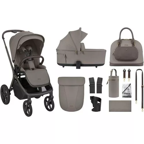купить Детская коляска Kikka Boo 31001020170 Carucior 2in1 Goya Platinum Mocca в Кишинёве 