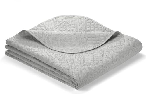cumpără Pătura Ibena 1993/800 Tagesdecke Nancy 220x250 Silver în Chișinău 