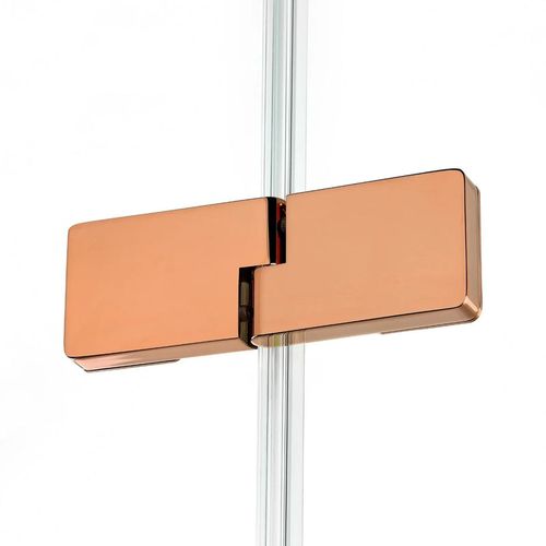 купить Душевая кабина New Trendy Eventa Copper Shine Pentagonal R 90x90x200 8mm EXK-6516 в Кишинёве 