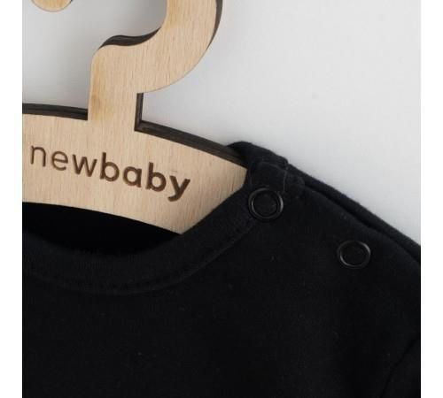 купить Детское постельное белье New Baby 40746 боди дл/рукав Black 80 (9-12m) в Кишинёве 