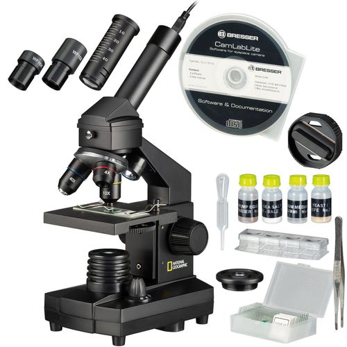 купить Микроскоп Bresser National Gheographic Set 40x-1024x USB в Кишинёве 