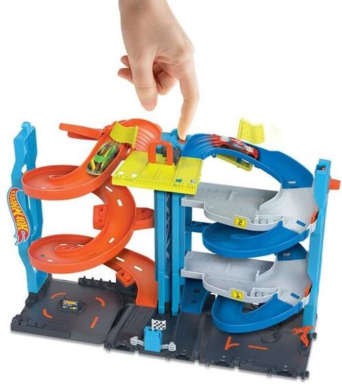 cumpără Mașină Hot Wheels HKX43 Set de joc Turn-transformer de curse urbane în Chișinău 