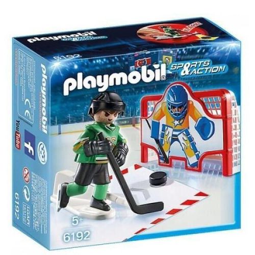 купить Конструктор Playmobil PM6192 Ice Hockey Shootout в Кишинёве 