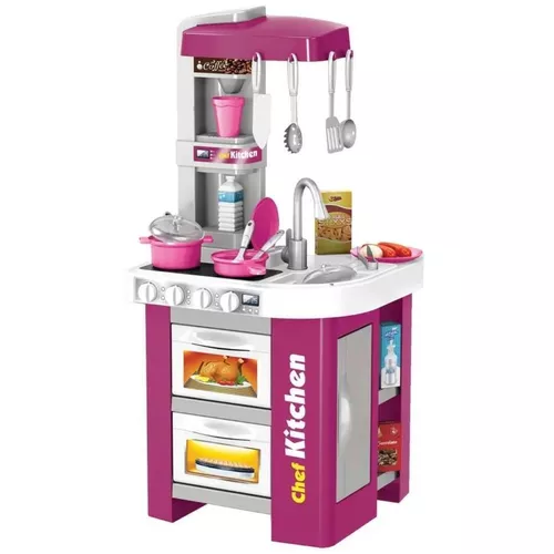 купить Игрушечная кухня и посуда New World 922-45 Игровой набор «Кухня шеф-повара», 522003 в Кишинёве 