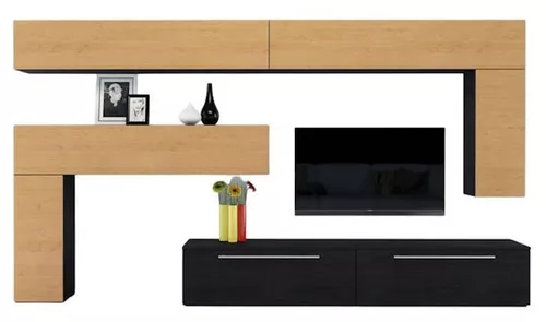cumpără Set mobilă living Indart Livingul Kubo 01 (360x43x210) în Chișinău 