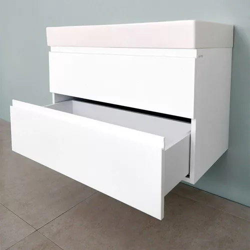 купить Шкаф под умывальник Bayro подвесной Studio Stance 700 белый мат в Кишинёве 