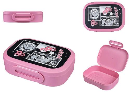 купить Контейнер для хранения пищи Promstore 55028 Lunch-box Plastishka Smesarichi 0.98l, roz в Кишинёве 