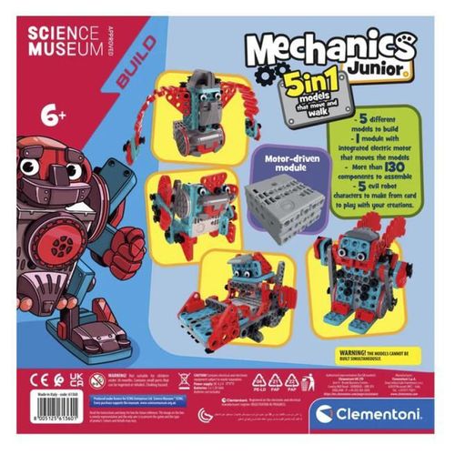 купить Конструктор Clementoni Mechanics Junior: Робот Science Museum (61360) в Кишинёве 