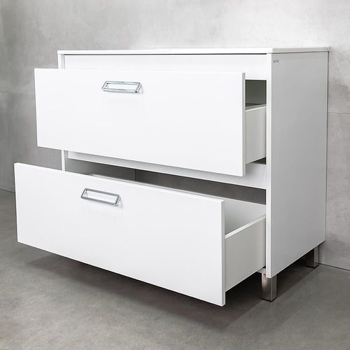 cumpără Dulap pentru lavoar Bayro Montana Allegro 800, alb mat în Chișinău 