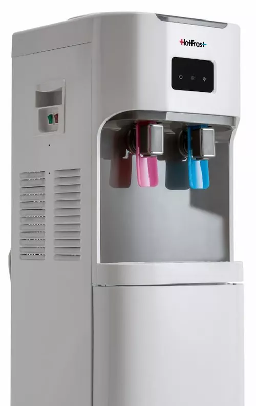 cumpără Cooler pentru apă HotFrost V115C + Butelie cu apă potabilă „Apă bună” (19 l) cadou în Chișinău 