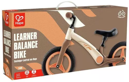 cumpără Bicicletă Hape E1210 Bicicletă de echilibru Learner Balance Bike, bej în Chișinău 